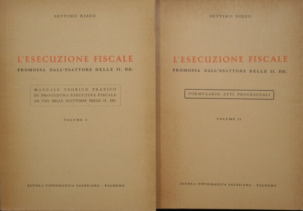 L'esecuzione fiscale