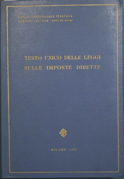 Testo unico delle leggi sulle imposte dirette