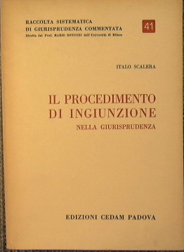 Il Procedimento di ingiunzione nella Giurisprudenza.