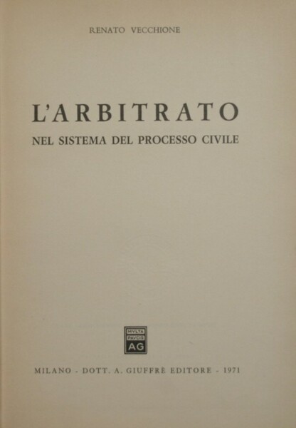 L'arbitrato