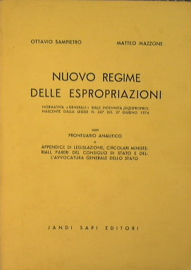 Nuovo regime delle espropriazione