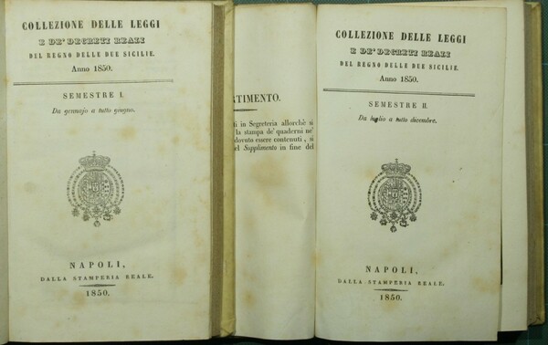 Collezione delle leggi e de' decreti reali del Regno delle …