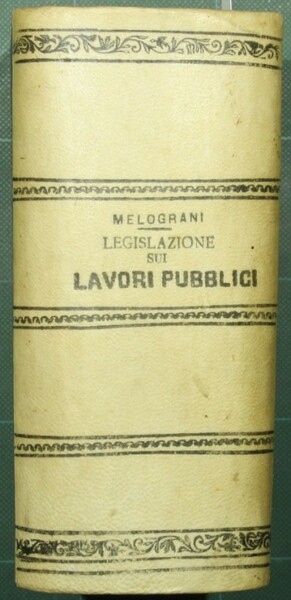 Legislazione sui lavori pubblici