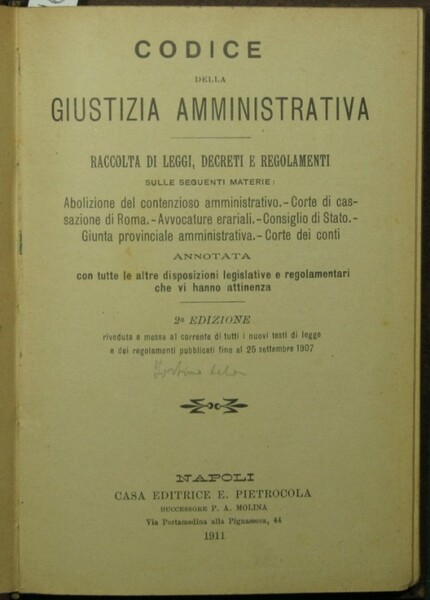 Codice della giustizia amministrativa