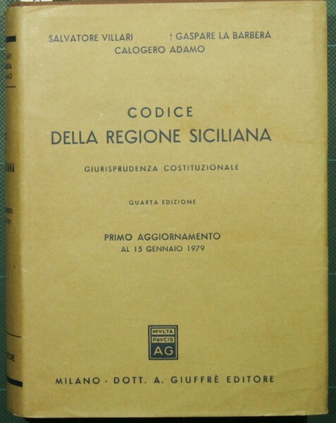 Codice della Regione siciliana