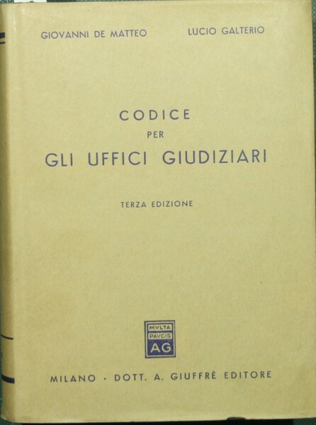 Codice per gli uffici giudiziari