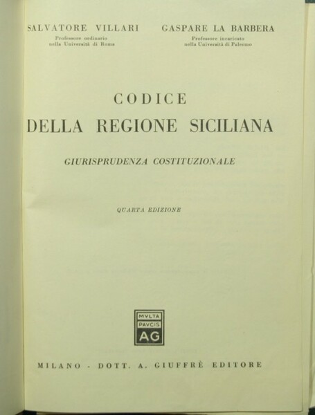 Codice della Regione siciliana