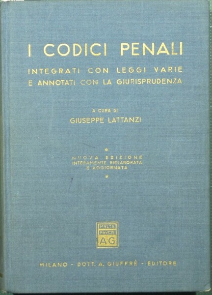 I codici penali