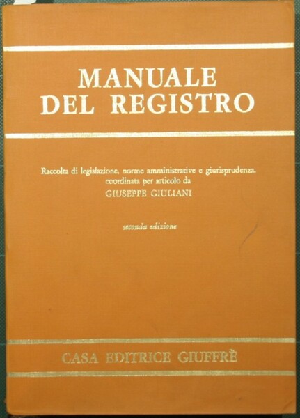 Manuale del registro