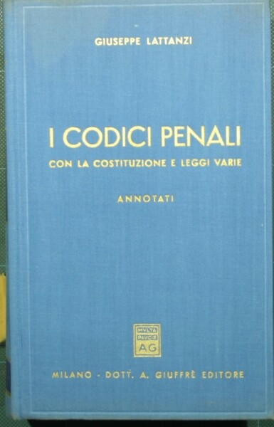 I codici penali