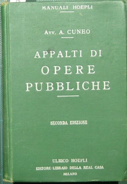 Appalti di opere pubbliche