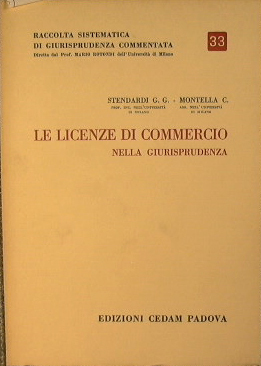 Le licenze di commercio nella giurisprudenza