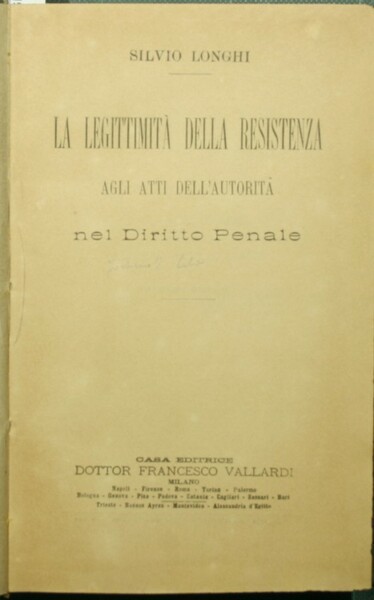 La legittimità della resistenza agli atti dell'autorità nel diritto penale