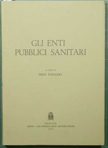 Gli enti pubblici sanitari