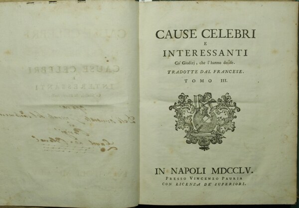 Cause celebri e interessanti. Vol. III