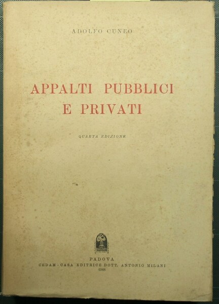 Appalti pubblici e privati