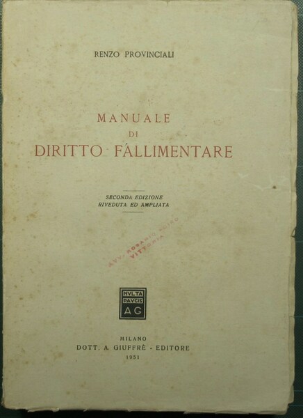 Manuale di diritto fallimentare