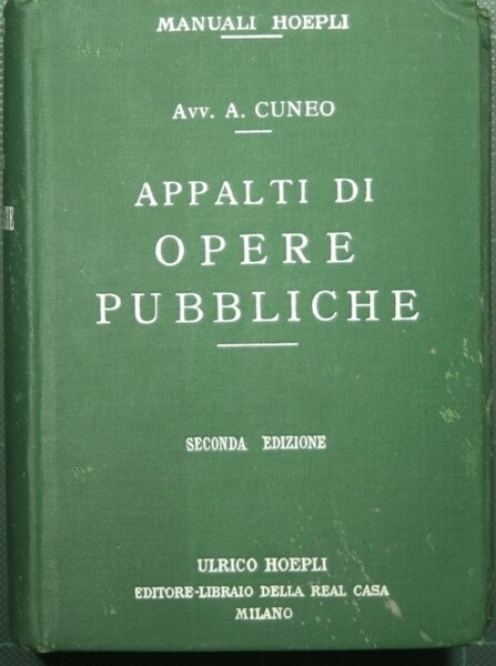 Appalti di opere pubbliche