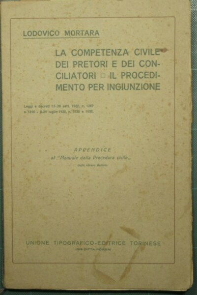 Breve commento alle nuove disposizioni su la competenza civile dei …