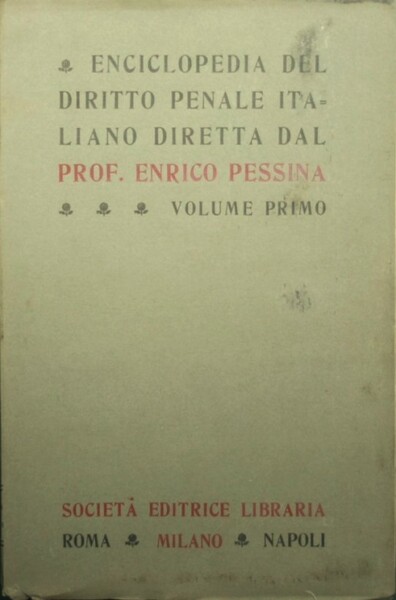Enciclopedia del diritto penale italiano