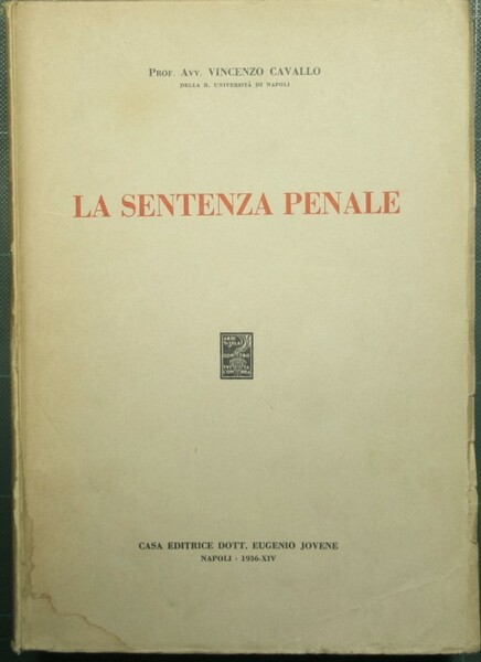 La sentenza penale