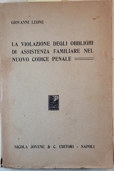 La violazione degli obblighi di assistenza familiare nel nuovo codice …