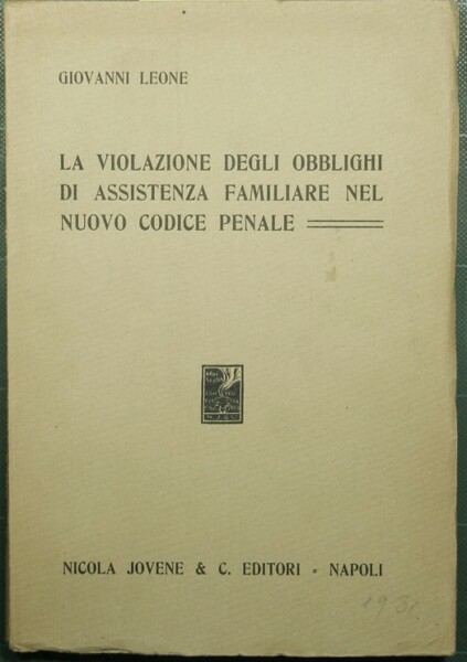 La violazione degli obblighi di assistenza familiare nel nuovo codice …