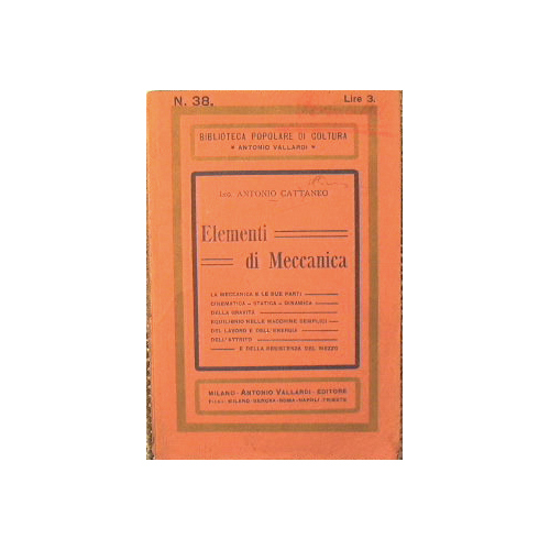 Elementi di Meccanica