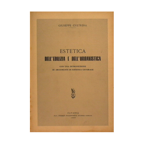Estetica dell'edilizia e dell'urbanistica