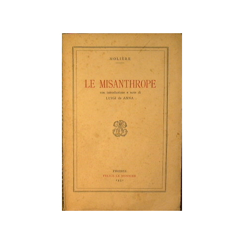 Le Misanthrope