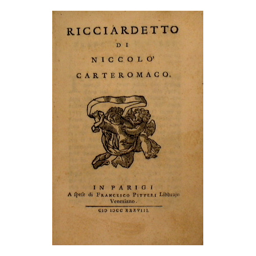 Ricciardetto di Niccolo Carteromaco