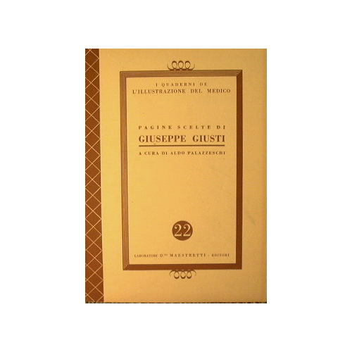 Pagine scelte di Giuseppe Giusti