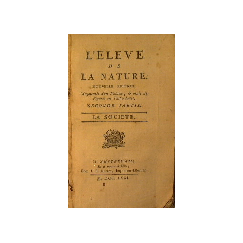 L'eleve de la nature