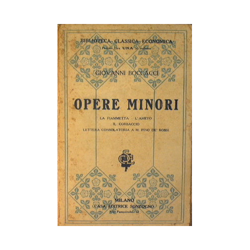Opere minori