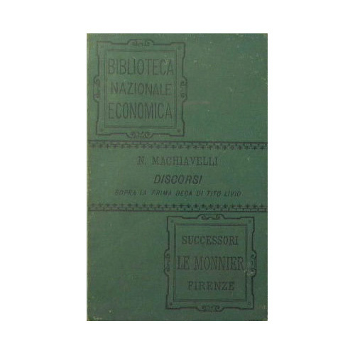 Discorsi sopra la prima deca di Tito Livio
