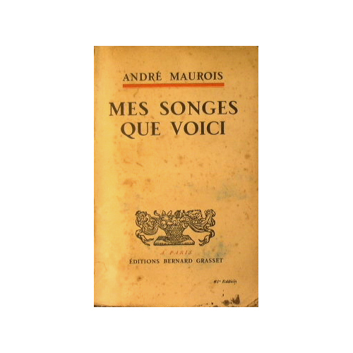 Mes songes que voici