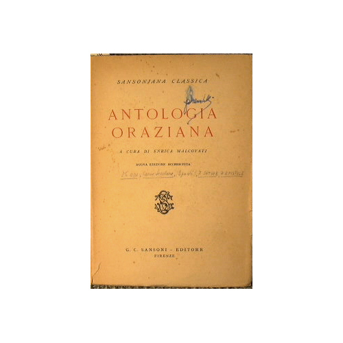 Antologia Oraziana