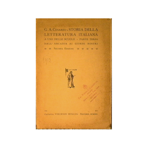 Storia della letteratura italiana