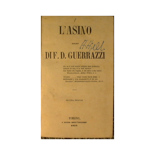 L'asino sogno di F. D. Guerrazzi