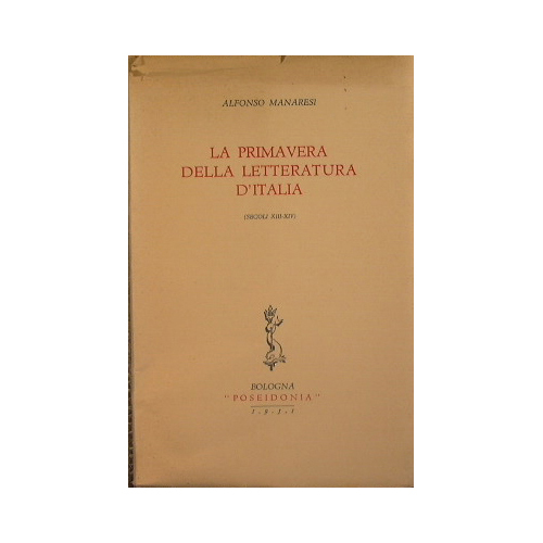 La primavera della letteratura d'italia