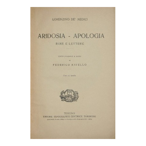 Aridosia - Apologia