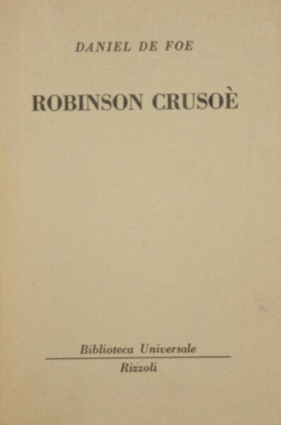 Robinson Crusoè