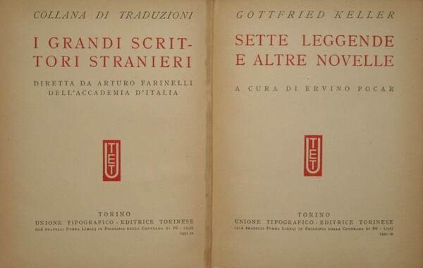 Sette leggende e altre novelle