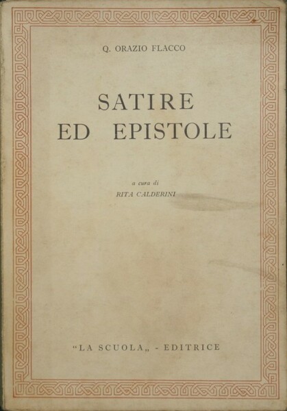 Satire ed epistole