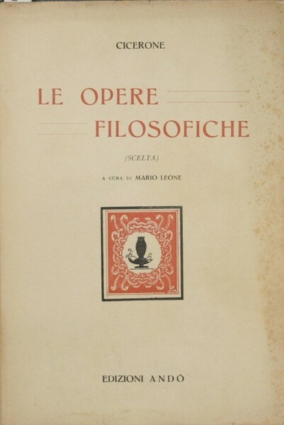 Le opere filosofiche