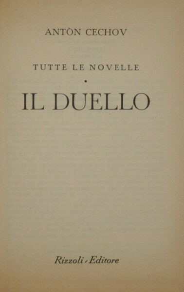 Il duello