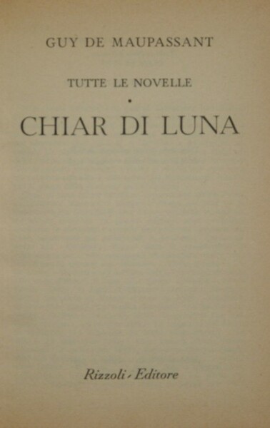 Chiar di luna