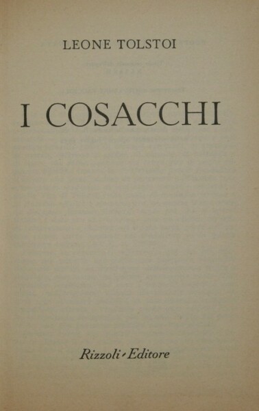 I cosacchi