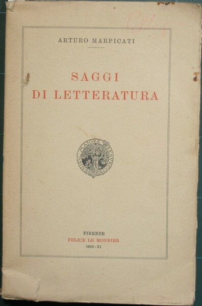 Saggi di letteratura