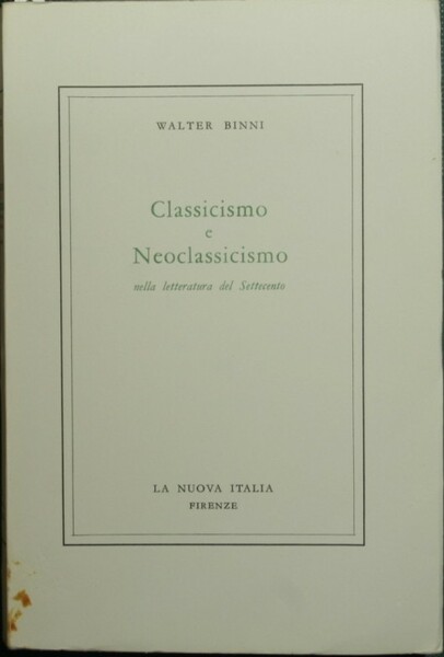 Classicismo e Neoclassicismo